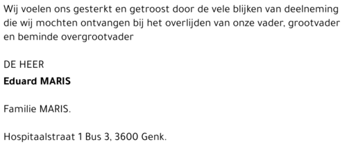 Eduard (Berke) Maris