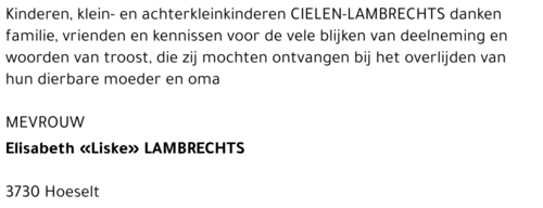 Elisabeth Lambrechts