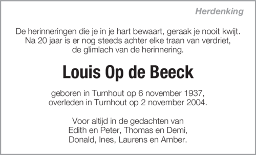 Louis Op de Beeck