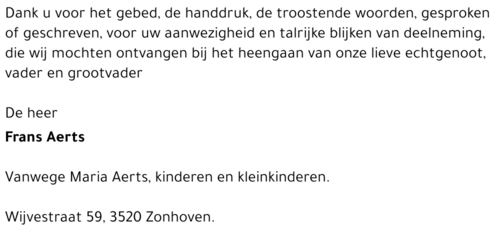 Frans Aerts