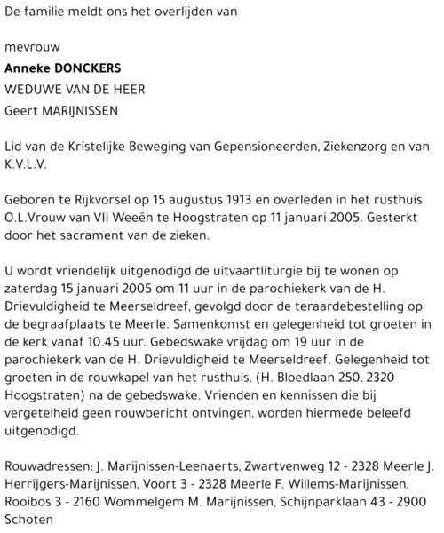 Anneke Donckers