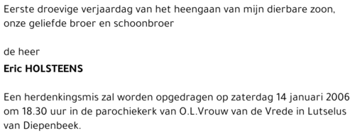 Eric Holsteens