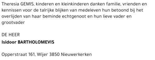 Isidoor Bartholomevis