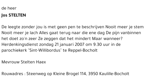 Jos Stelten