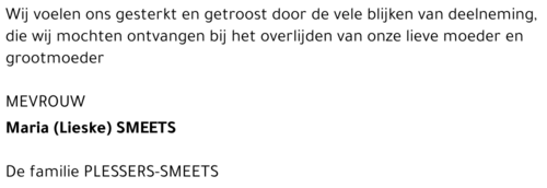 Maria Smeets