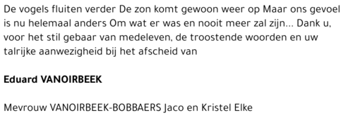 Eduard VANOIRBEEK