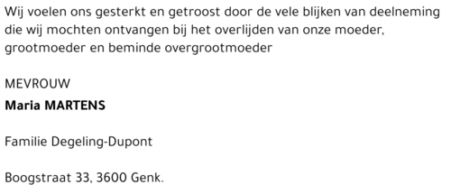 Maria Martens