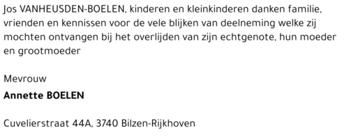 Annette BOELEN