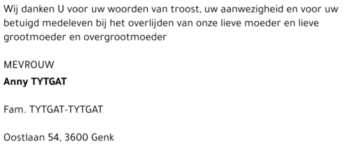 Anny Tytgat