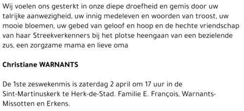 Christiane Warnants