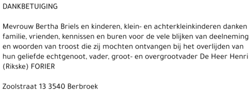 Henri (Rikske) Forier