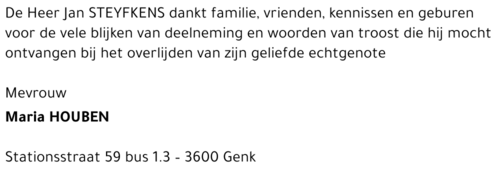 Maria HOUBEN
