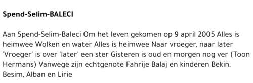 Spend SELIM BALECI
