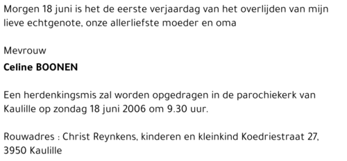 Celine BOONEN