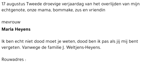 Maria Heyens