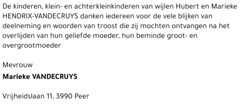 Marieke Vandecruys