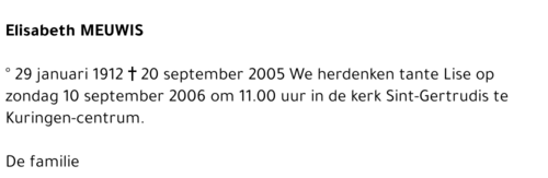 Elisabeth Meuwis
