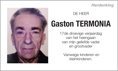 Gaston Termonia