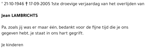 Jean Lambrichts