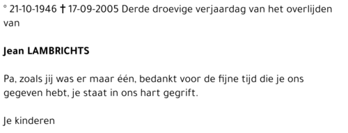 Jean Lambrichts