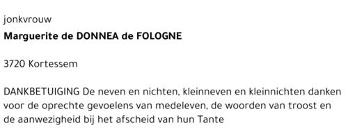 Marguerite de Donnea