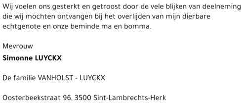 Simonne Luyckx