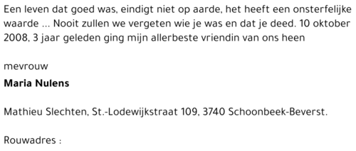 Maria NULENS