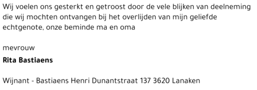 Rita Bastiaens