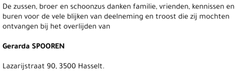 Gerarda Spooren