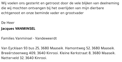 Jacques Vanminsel