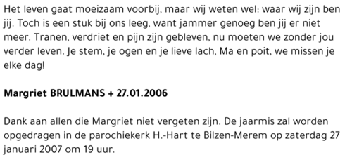 Margriet BRULMANS