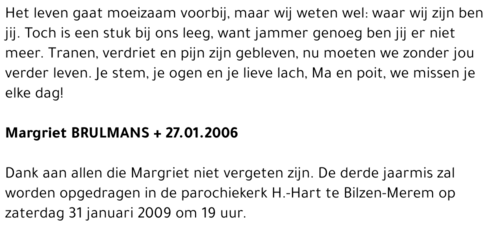 Margriet BRULMANS