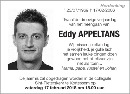 Eddy Appeltans