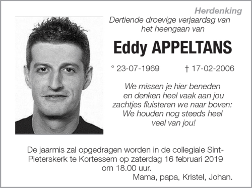 Eddy Appeltans