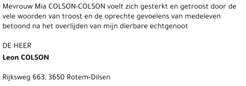 Leon Colson