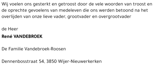 René Vandebroek