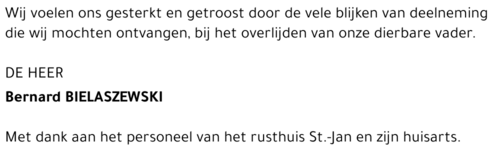 Bernard Bielaszewski