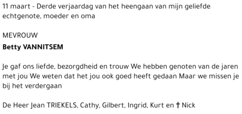 Betty Vannitsem