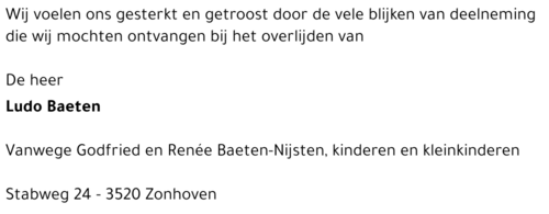 Ludo Baeten