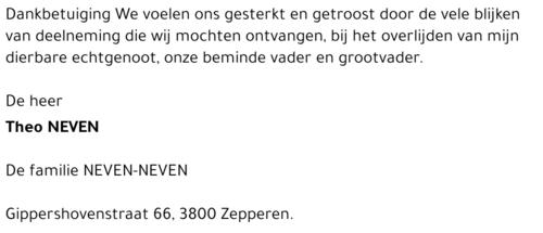 Theo Neven