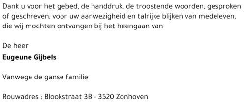 Eugeune Gijbels
