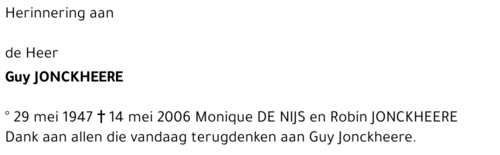 Guy Jonckheere