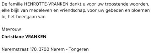 Christiane Vranken