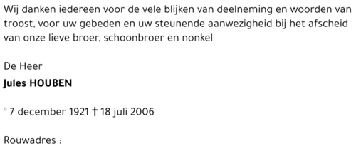 Jules HOUBEN