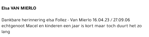 Elsa Van Mierlo