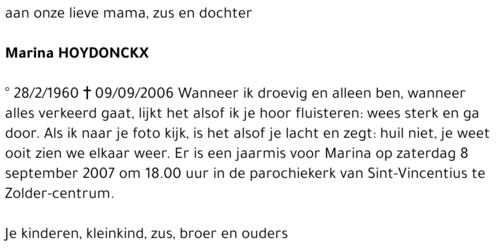 Marina Hoydonckx