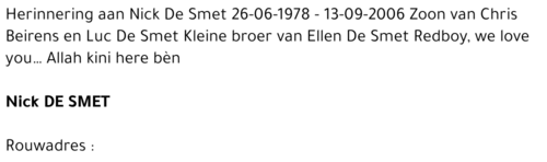 Nick DE SMET