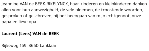 Laurent Van de Beek