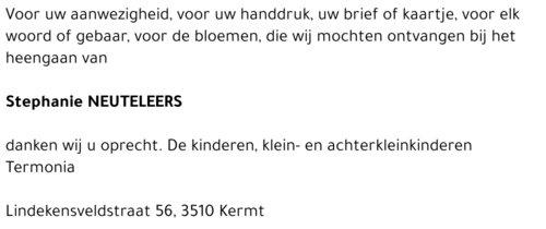 Stephanie Neuteleers