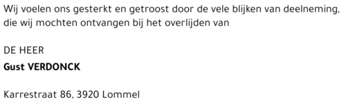 Gust Verdonck